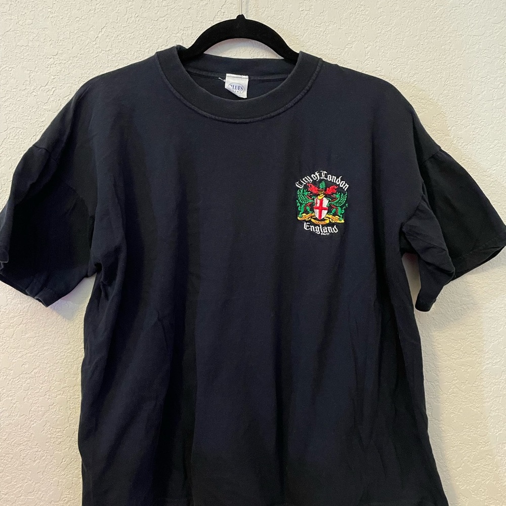 City of London England- black men’s tee Large